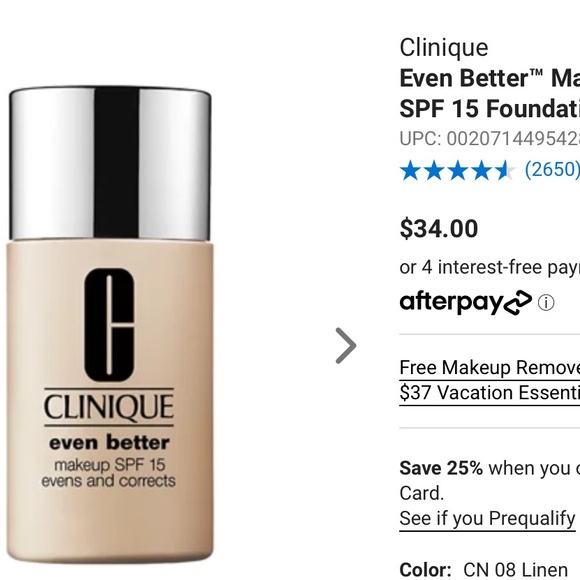 Amazing makeup by Clinique - Picture 1 of 2